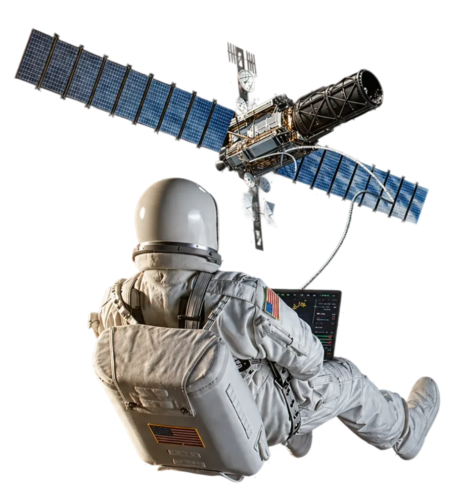 fomo's official astronaut brand art, from its own marketing site